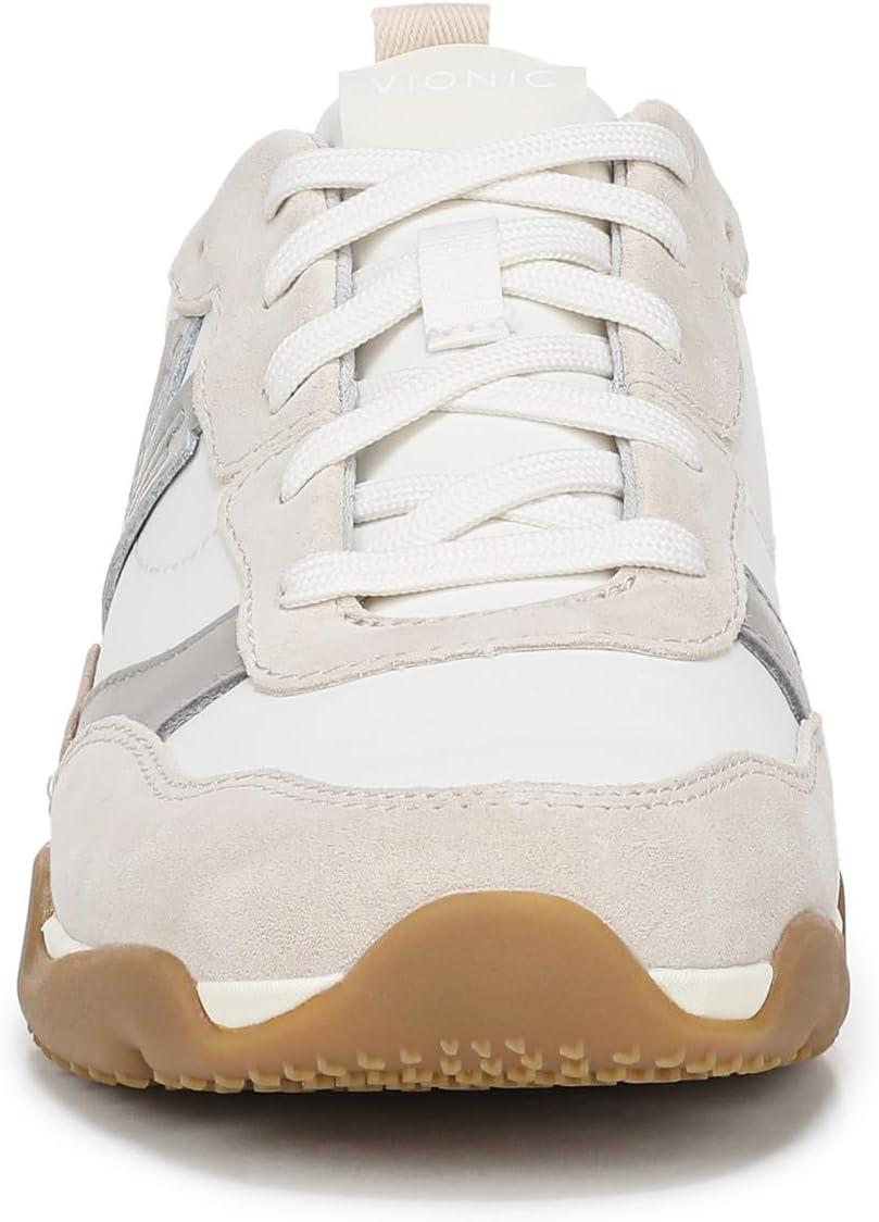 image:imageVionic Womens Walk Slim GlideIvory Leather and Suede