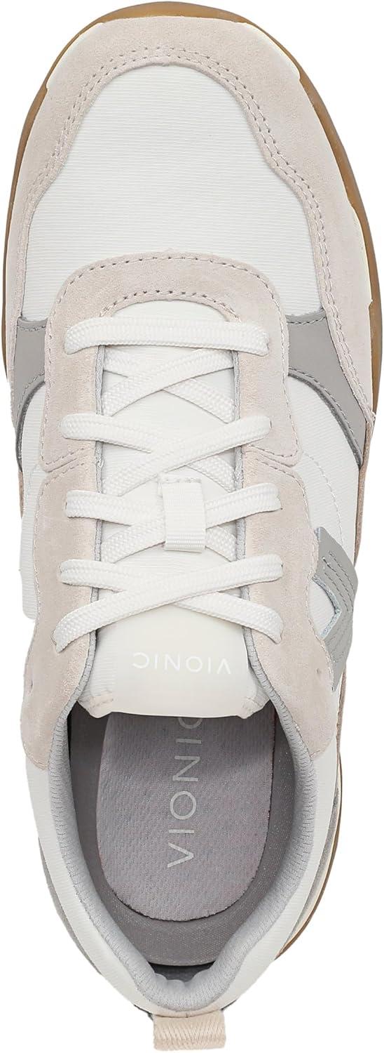 image:imageVionic Womens Walk Slim GlideIvory Leather and Suede