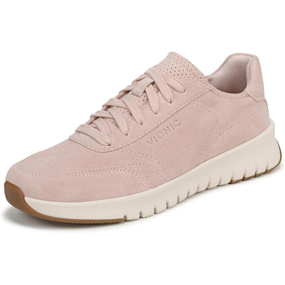 image:imageVionic Womens Uptown SneakerCameo Rose Pink Suede