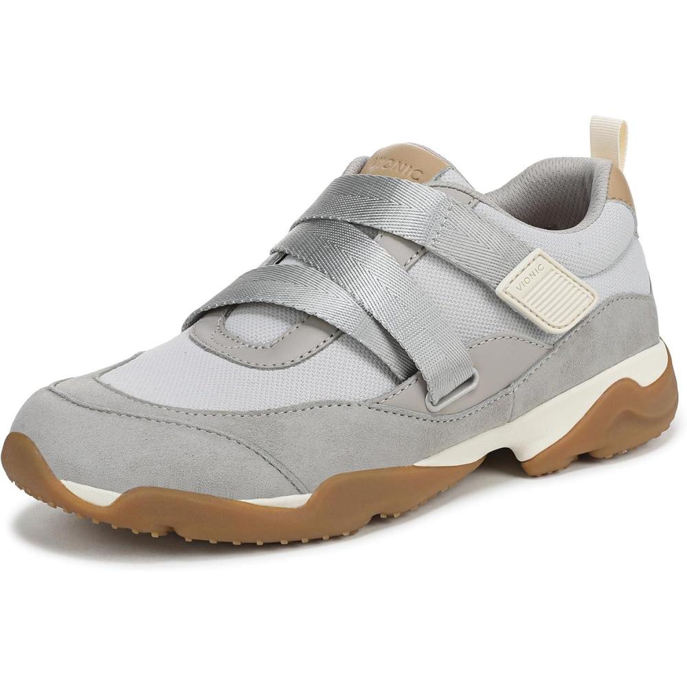 image:imageVionic Womens Walk Slim GiaVapor Grey SuedeLeather