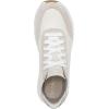 Vionic Women’s Uptown Sneaker(Ivory/Silver Leather and Suede)
