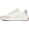 Vionic Women’s Uptown Sneaker(Ivory/Silver Leather and Suede)