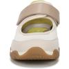 Vionic Women’s Walk Slim Giselle(Ivory/Gold Leather & Suede)