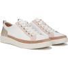 Vionic Womens Winny Knit(White & Gold Metallic Leather)