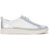 Vionic Womens Winny Knit(White & Silver Leather)