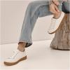 Vionic Womens Winny Knit(White Gum Leather)