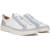 Vionic Womens Winny Knit(White/Silver Lthr)