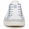 Vionic Womens Winny Knit(White/Silver Lthr)