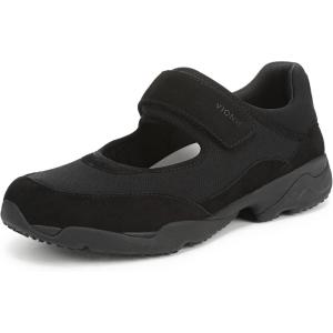 Vionic Women’s Walk Slim Giselle(Black Leather and Suede)