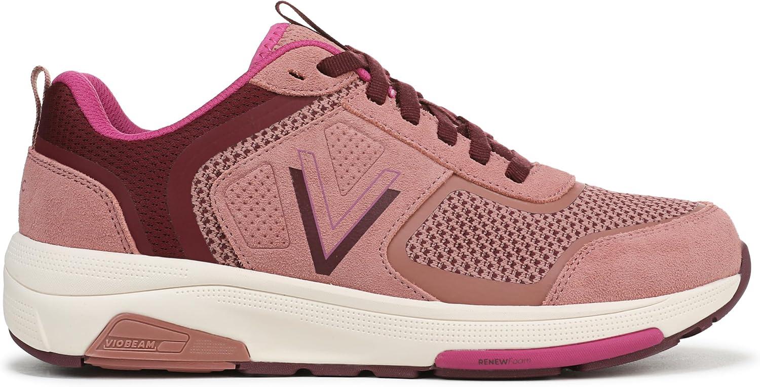 image:imageVionic Womens Walk Strider KnitCinder Rose KnitSuede
