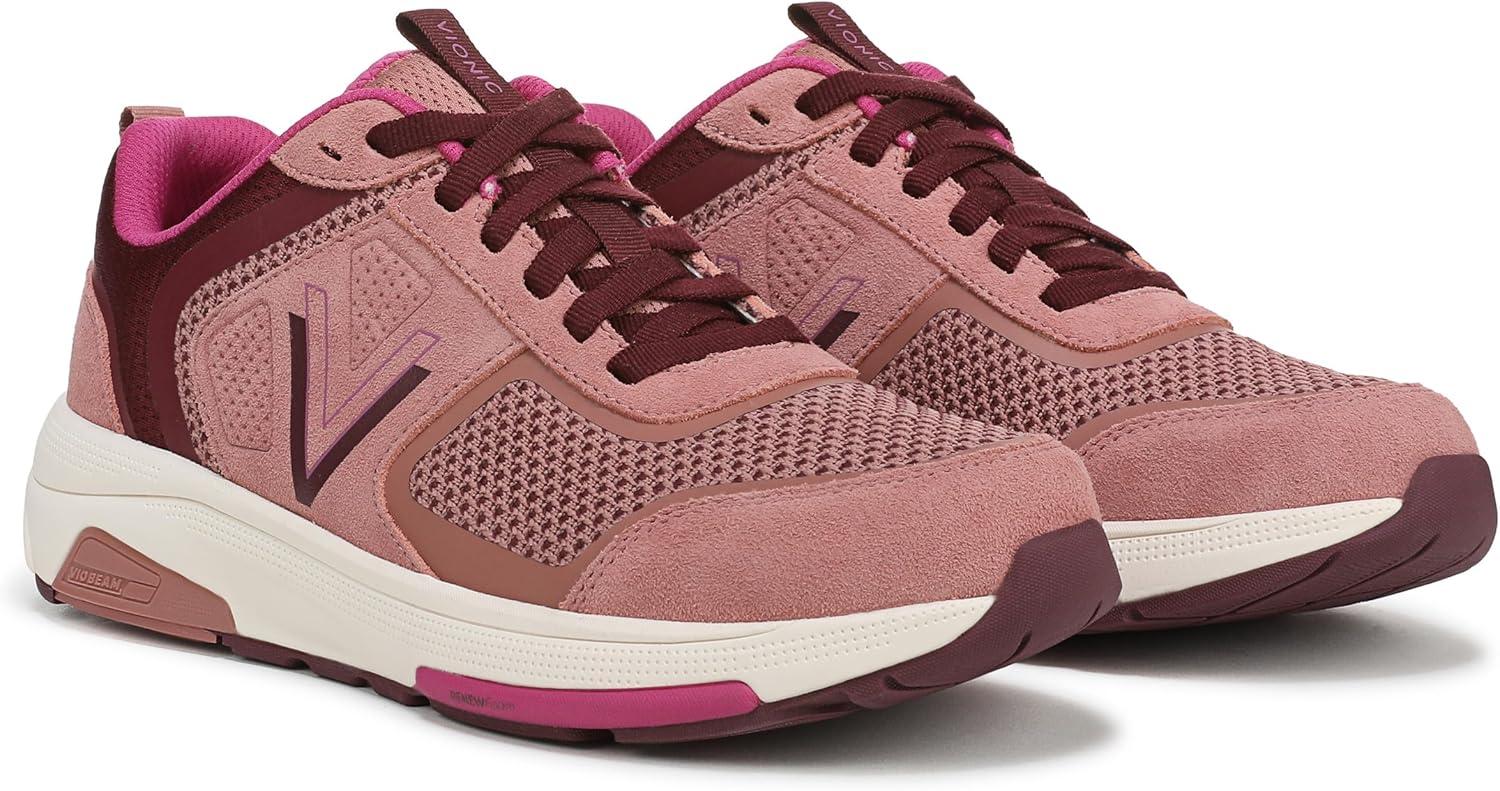 image:imageVionic Womens Walk Strider KnitCinder Rose KnitSuede