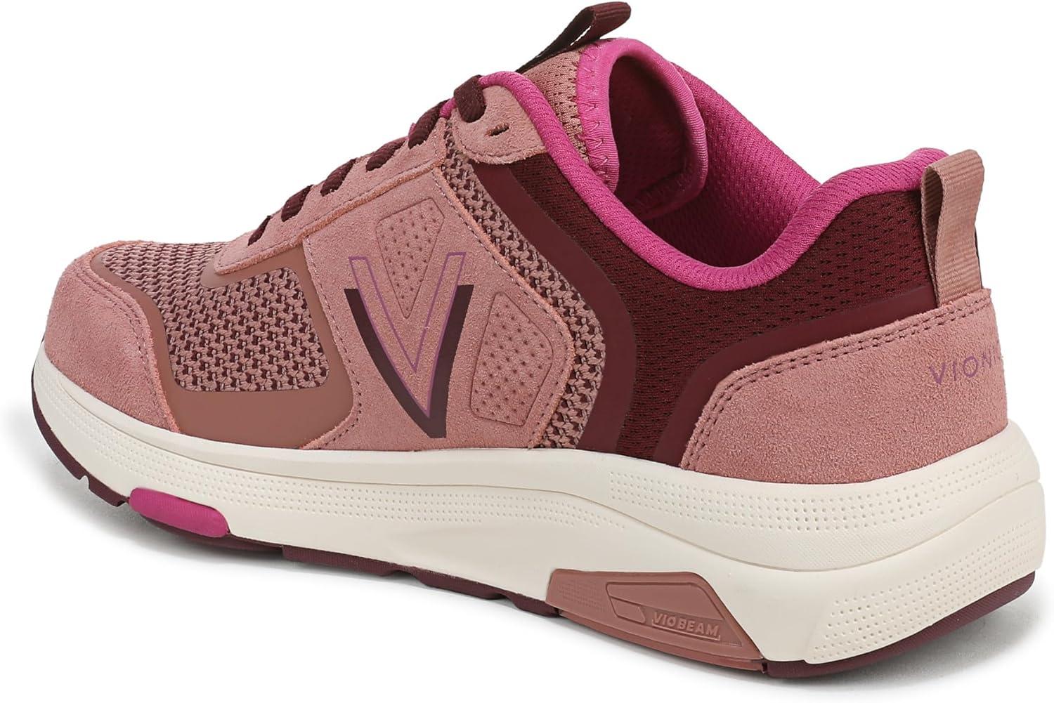 image:imageVionic Womens Walk Strider KnitCinder Rose KnitSuede