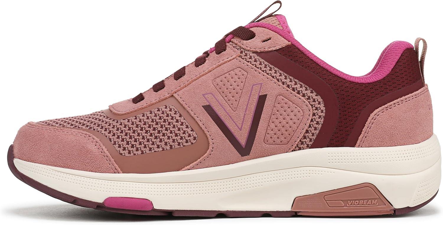 image:imageVionic Womens Walk Strider KnitCinder Rose KnitSuede