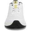 Vionic Womens Walk Quest(White/Black Leather and Knit)