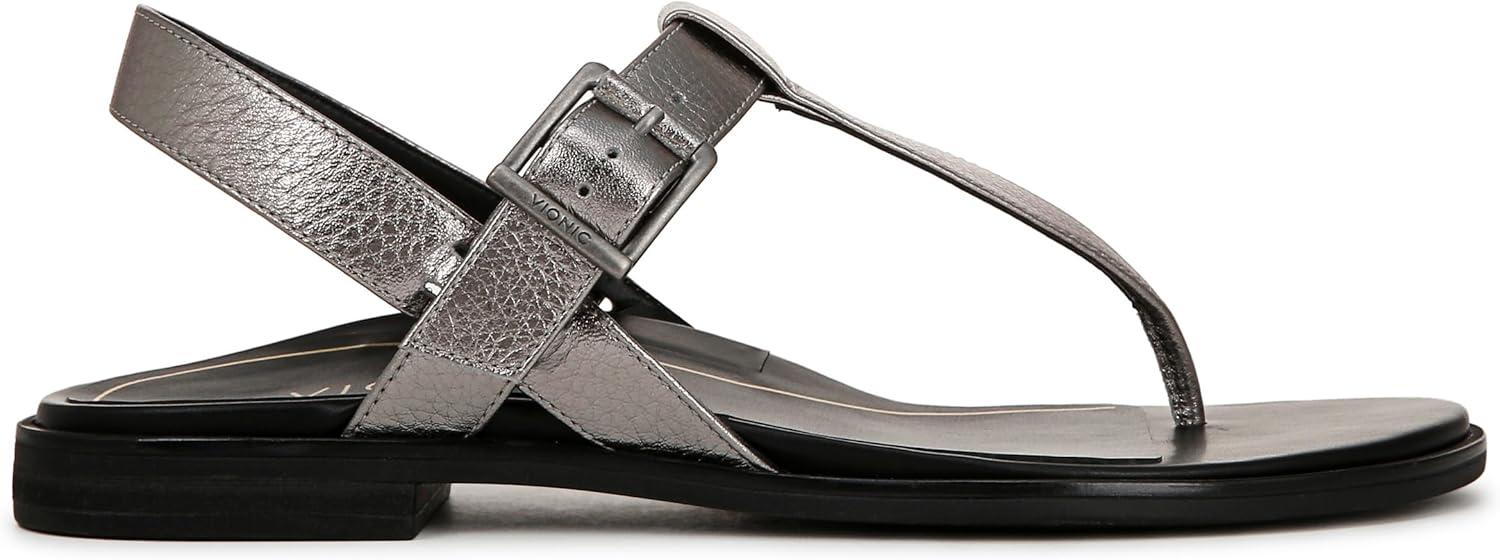 image:imageVionic Womens CoraPewter Metallic Leather