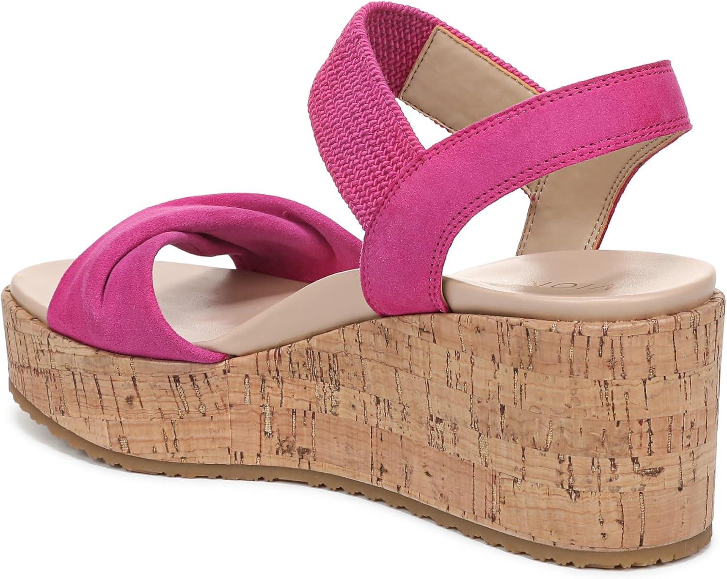 image:imageVionic Womens DarlaRose Violet Pink Leather and Suede