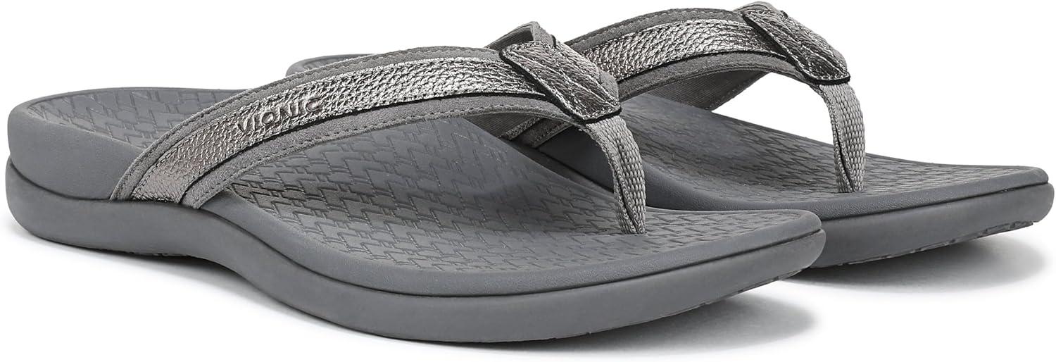 image:imageVionic Womens Tide 20Pewter Metallic Leather