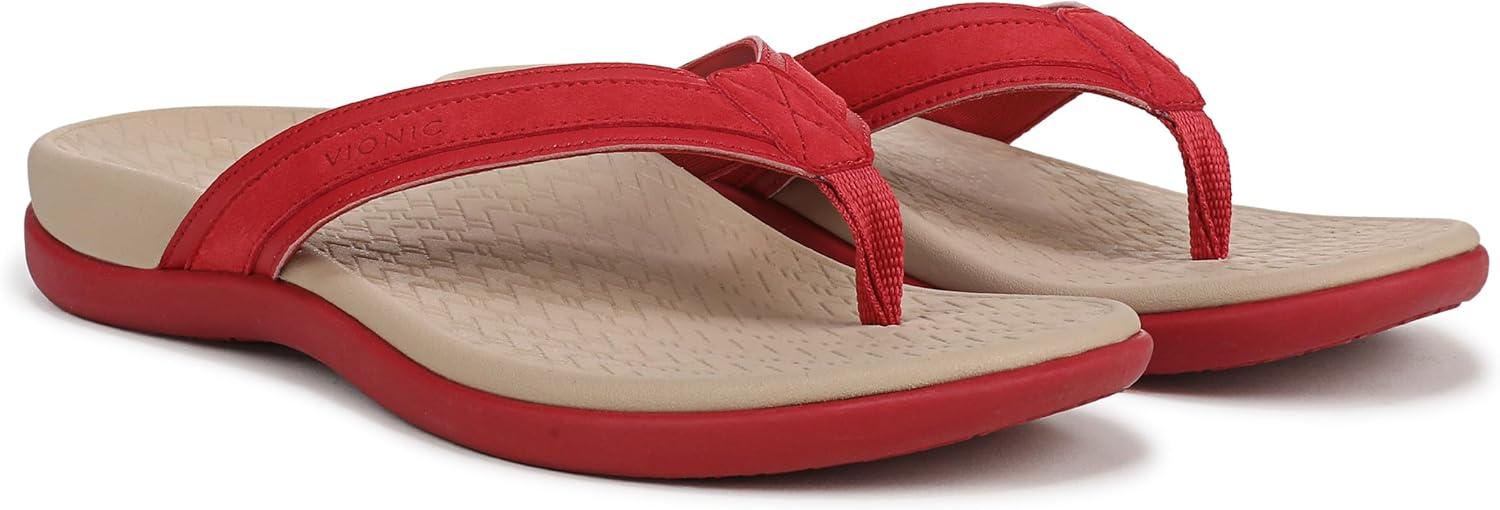 image:imageVionic Womens Tide 20Varsity Red LeatherSuede