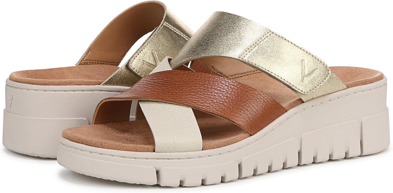 image:imageVionic Womens Uptown SunsetTanGold Leather