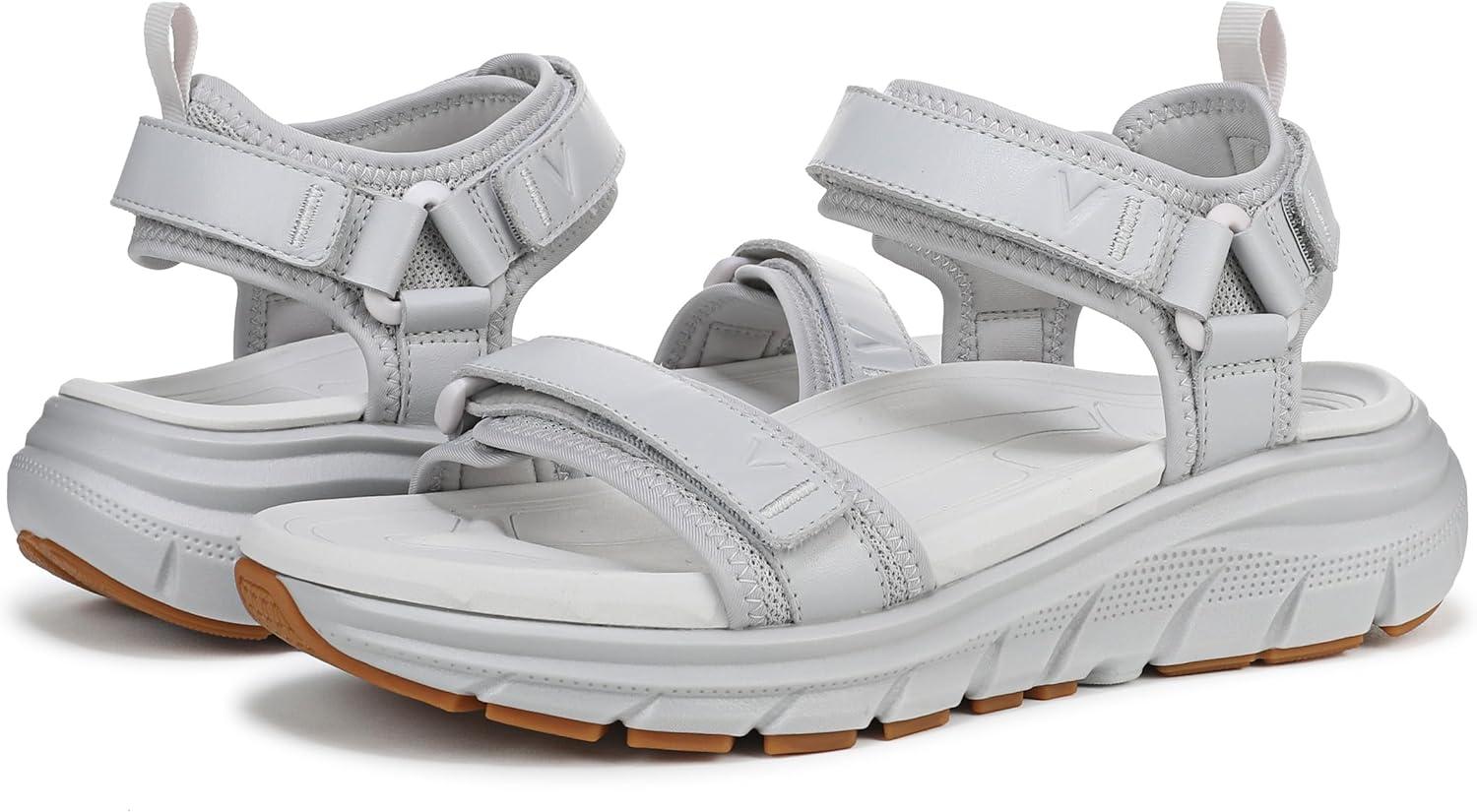 image:imageVionic Womens Walk Max WandererVapor Grey Leather Mesh