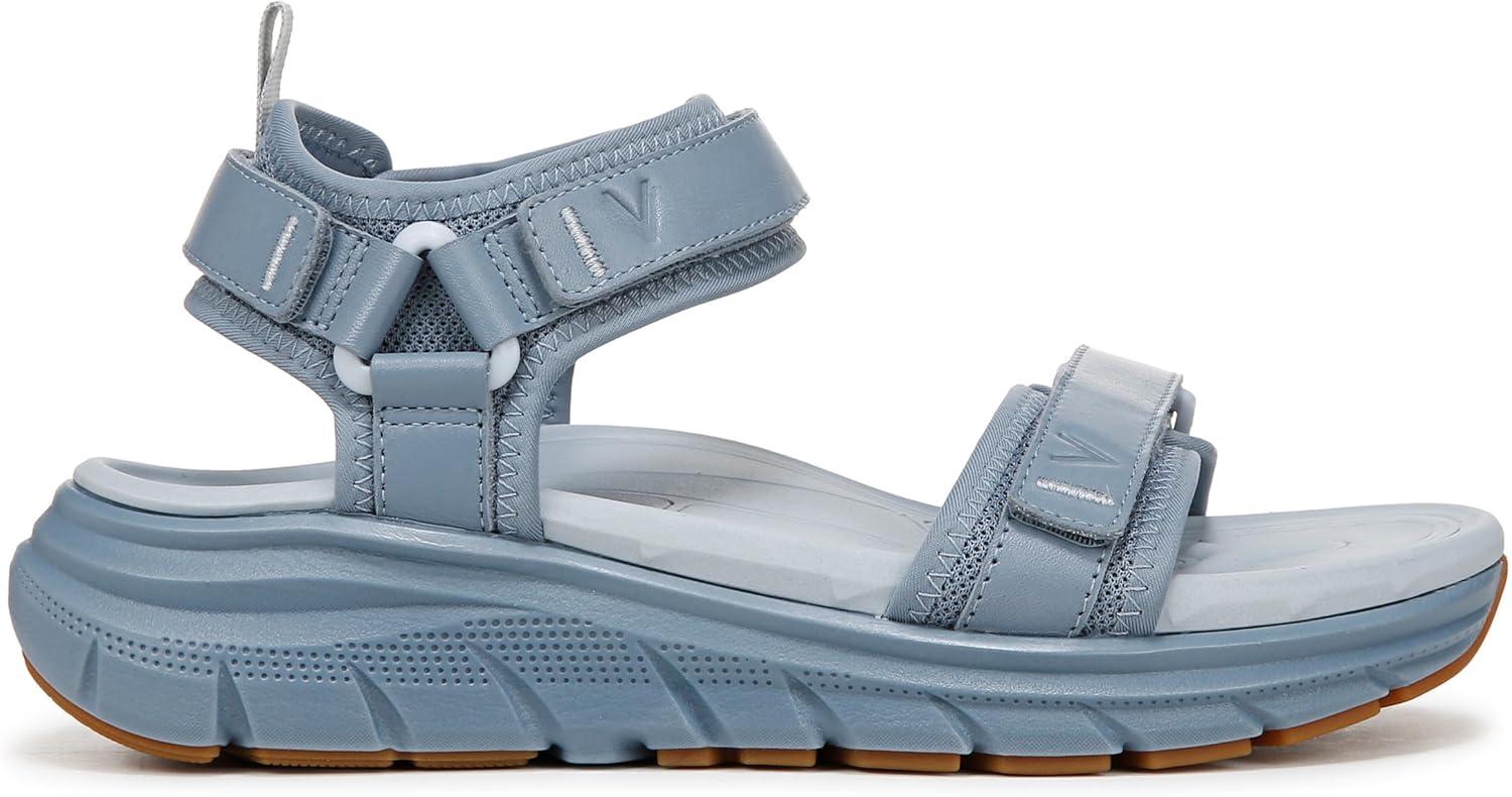 image:imageVionic Womens Walk Max WandererVintage Blue Haze Leather Mesh