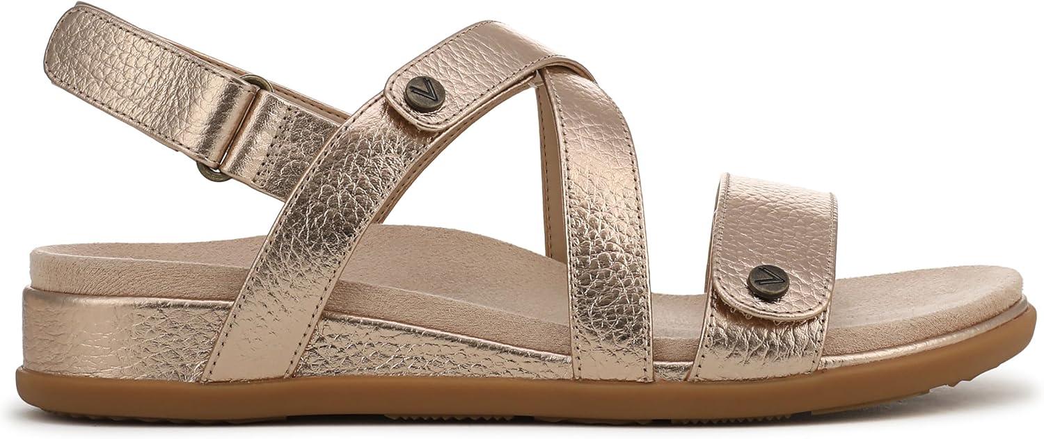image:imageVionic womens Cypress Strappy SandalsBronze Leather