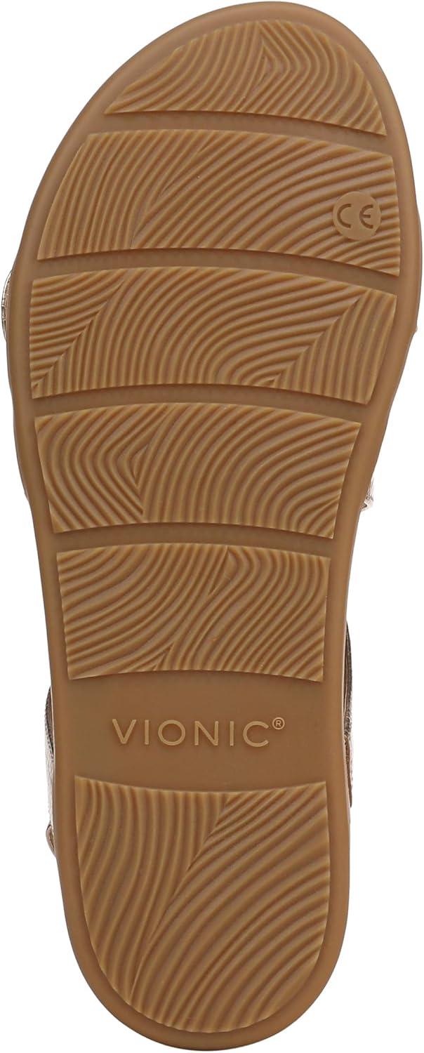 image:imageVionic womens Cypress Strappy SandalsBronze Leather