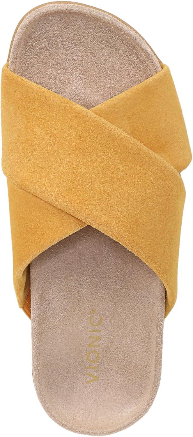image:imageVionic womens EtnaAmber Yellow Suede