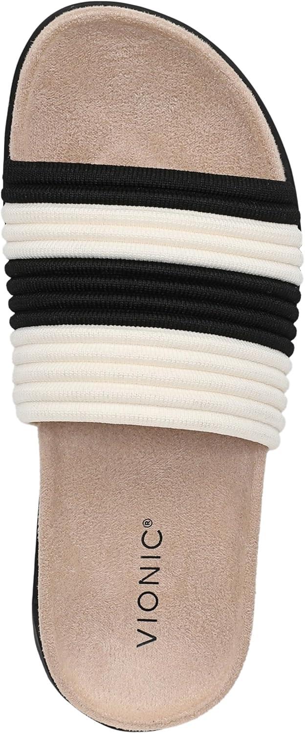 image:imageVionic womens Evie KnitBlackIvory Knit