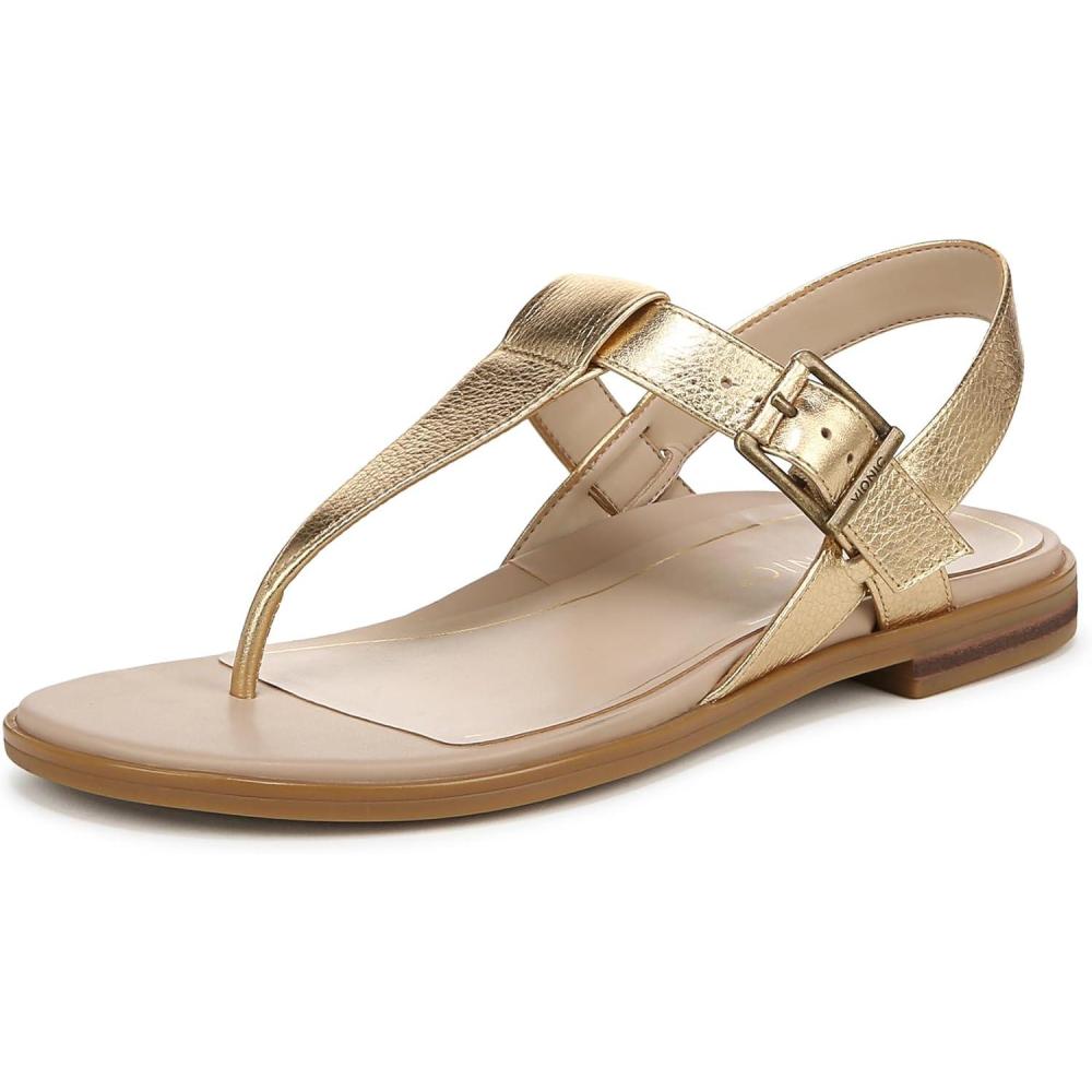 image:imageVionic Womens CoraGold Metallic Leather
