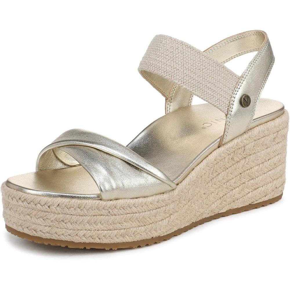 image:imageVionic Womens DarlaGold Metallic Leather