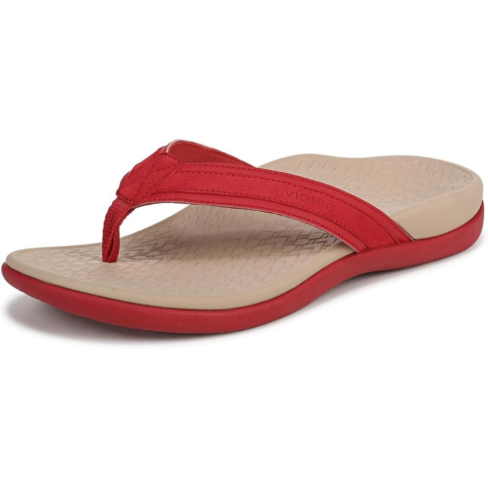 image:imageVionic Womens Tide 20Varsity Red LeatherSuede