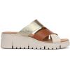 Vionic Women’s Uptown Sunset(Tan/Gold Leather)
