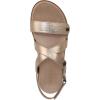 Vionic womens Cypress Strappy Sandals(Bronze Leather)