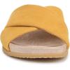 Vionic womens Etna(Amber Yellow Suede)