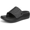 Vionic Women’s Aqua(Black Leather and Gore)