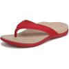 Vionic Women’s Tide 2.0(Varsity Red Leather/Suede)