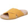Vionic womens Etna(Amber Yellow Suede)