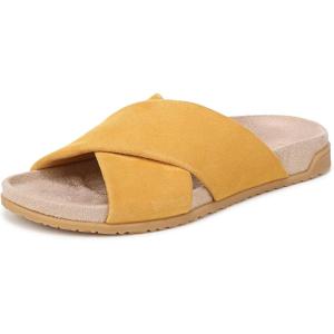 Vionic womens Etna(Amber Yellow Suede)