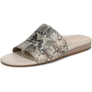 Vionic womens Glendora(Cream Snake Embossed Leather)