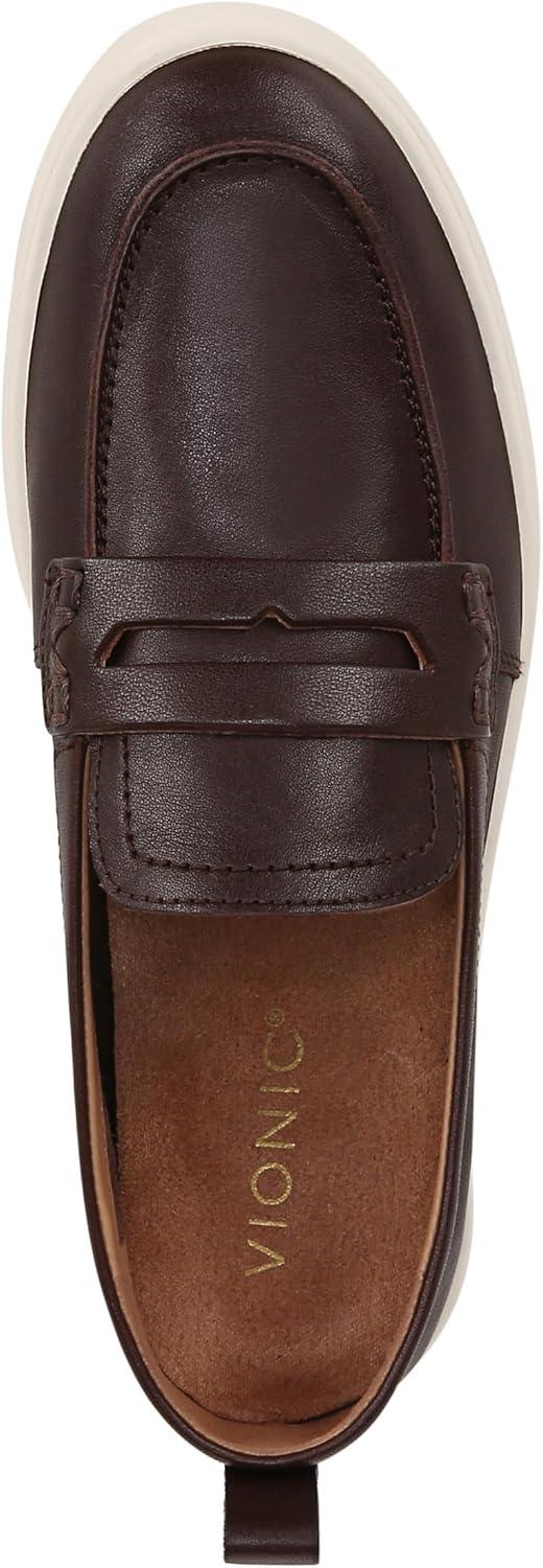 image:imageVionic Womens Uptown Mule 2Dark Brown Leather