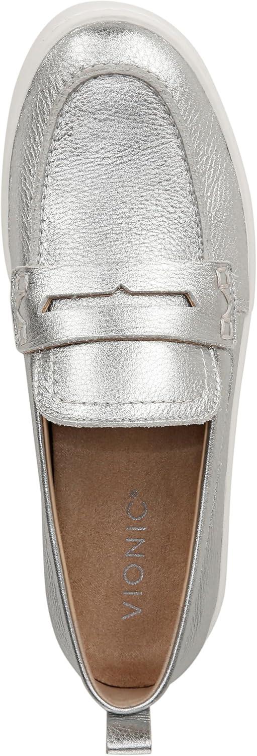image:imageVionic Womens Uptown Mule 2Silver Leather