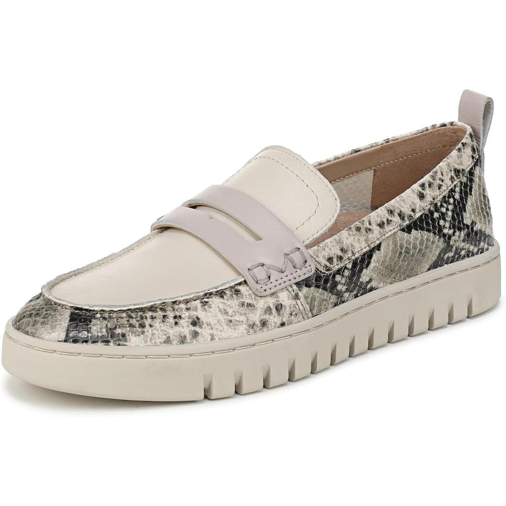 image:imageVionic Womens Uptown Mule 2Cream Snake Embossed Leather