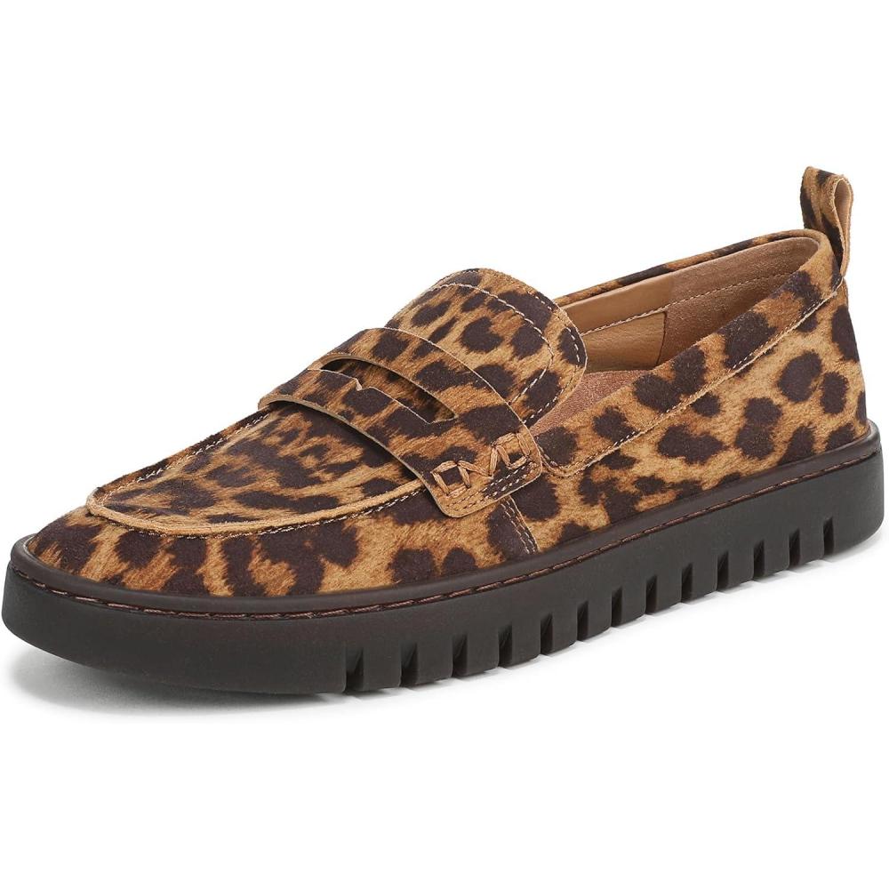 image:imageVionic Womens Uptown Mule 2Tan Leopard Suede Leather