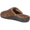 Vionic Women’s Gemma Mule Slipper – Comfortable Spa House Slippers That Include Three-Zone Comfort with Orthotic Insole Arch Support, Soft House Shoes for Ladies(Brownie Giraffe)