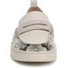 Vionic Womens Uptown Mule 2(Cream Snake Embossed Leather)