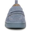 Vionic Womens Uptown Mule 2(Vintage Blue Haze Waxed Suede)