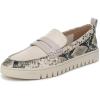 Vionic Womens Uptown Mule 2(Cream Snake Embossed Leather)