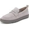 Vionic Womens Uptown Mule 2(Light Grey Suede)