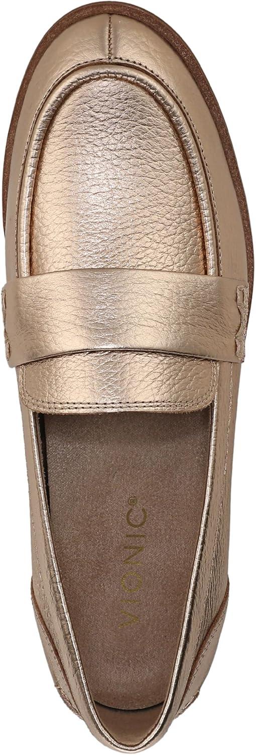 image:imageVionic Womens Cleo LoaferBronze Metallic Leather